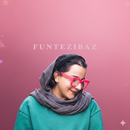عینک فانتزی زنانه رز رد با فریم ضخیم زاویه‌دار و طراحی ترندی – فانتزی باز