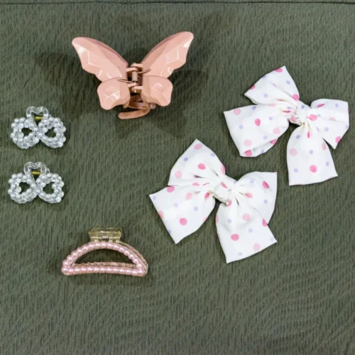 پک شش تایی گیره سره و کیلیپس Fn2