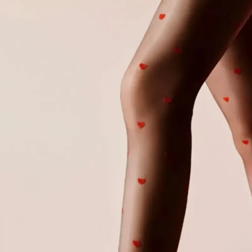 جوراب شلواری قلبی