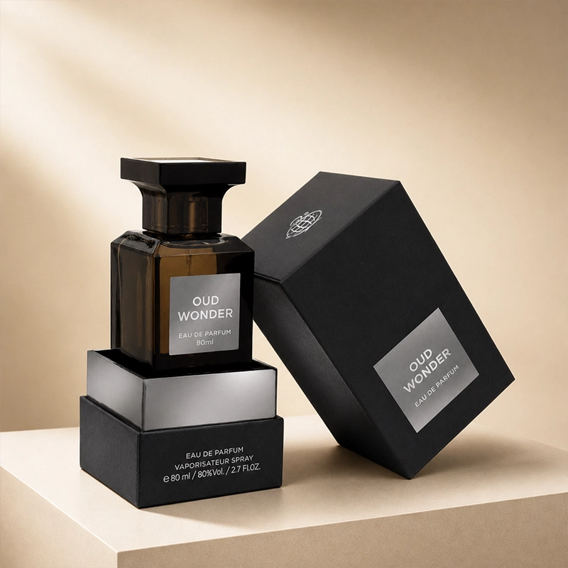 خرید ادکلن Oud Wonder ادوپرفیوم 80 میل در بسته‌بندی مشکی لوکس
