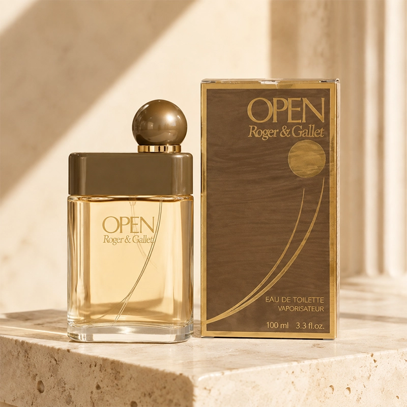 عطر ادکلن راجر اند گالت اوپن 100 میل مردانه همراه با جعبه قهوه‌ای طلایی