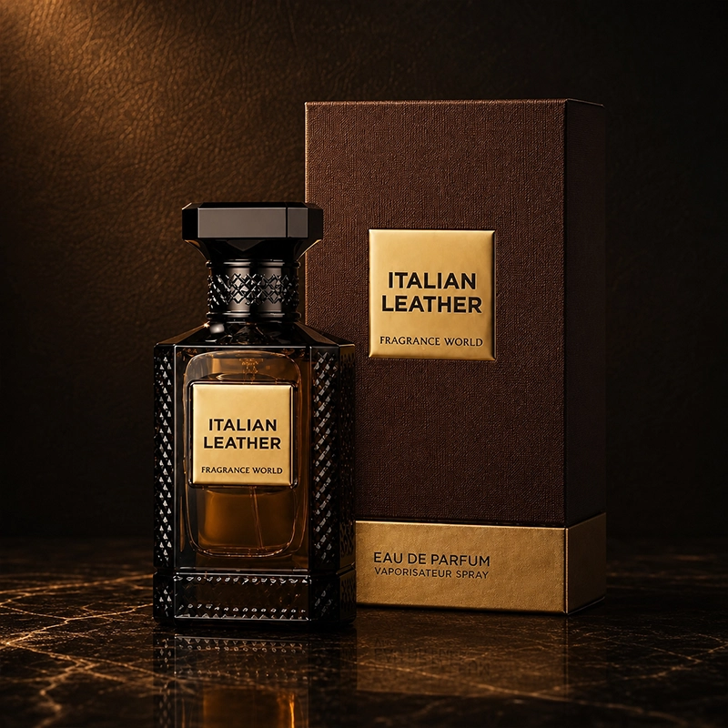 عطر فراگرنس ورد ایتالیَن لدر Italian Leather ادوپرفیوم با رایحه چرمی